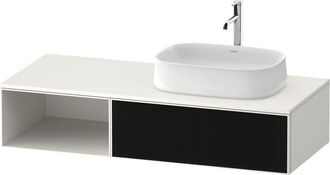 Duravit Lavabo Consola Duravit Zencha, 1300x550mm, 1 Extra&iacute;ble, 1