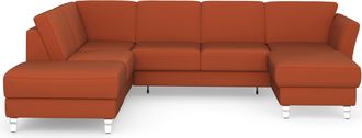 Sit&more Wohnlandschaft &raquo;Visby U-Form&laquo; Wahlweise mit Bettfunktion und Stauraum, frei im Raum stellbar