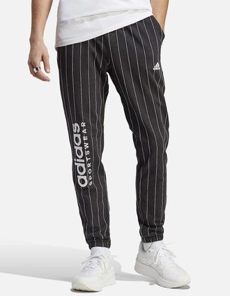 adidas Mens Adidas Originals Pinstripe Jogger REDUCED FROM &pound;74.99 NOW ONLY &pound;59.95 - Black - Size: 29/28/32