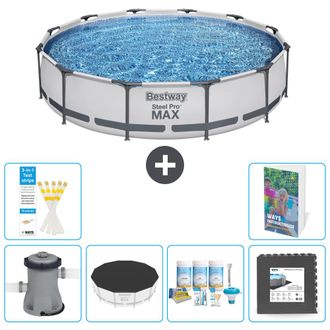 Bestway Piscina Bestway Steel Pro Max Redonda - 366x76 Cm - 7-piezas S238