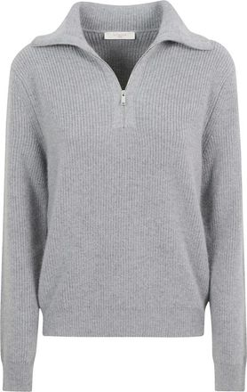 Zanone Maglia con zip - - Knitwear - Donna - Grigio - XL