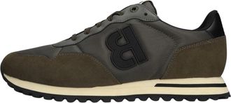 HUGO BOSS Parkour-L Runn - Heren - Sneakers - Groen - 45 EU - Nylon - Schoenen