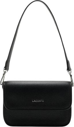 Lacoste Elegance Schoudertas Zwart Lucky Bag - Dames - Schoudertassen - Zwart - ONE Size - Tassen