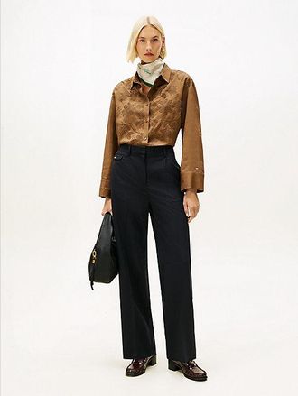 Tommy Hilfiger Pantal&oacute;n atemporal de corte recto