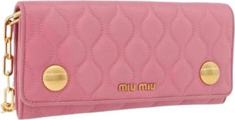 Miu Miu Pre-owned Mini Bags, female, Pink, Size: ONE SIZE Pre-owned Mini Shoulder Bag