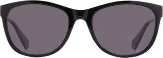 Polaroid Polarized Grey Oval Ladies Sunglasses PLD 4099/S 0807/M9 55
