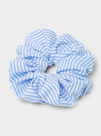 Simons Womens Large parasol-stripe scrunchie