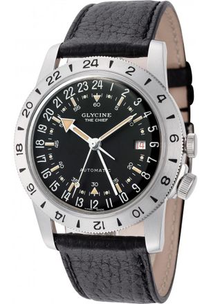 Glycine Womens GL0465 Airman Watch - Silver - One Size
