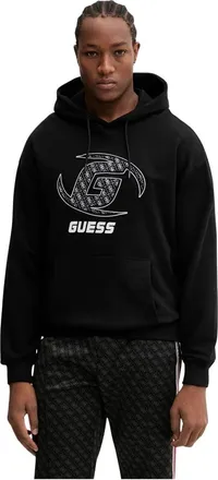 Guess Hombre, Sudaderas, Negro, Talla: M