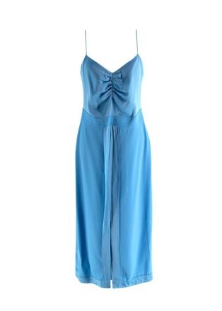 Givenchy Blue Strap Midi Dress Size L