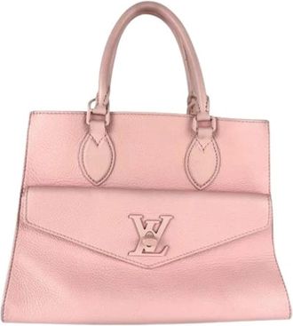 Louis Vuitton Pre-owned Vintage Handtas - Dames - Vintage Handtas - Roze - ONE Size - Leer - Vintage