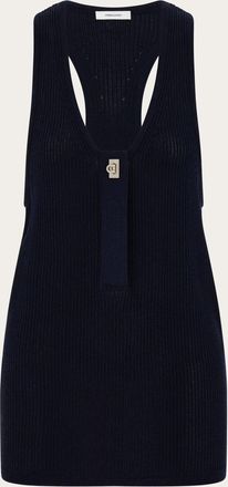 Ferragamo Women Knitted top Blue