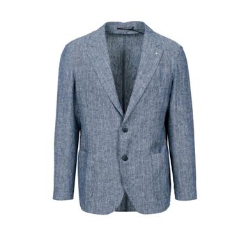 AT.P. CO Blazers, male, Blue, Size: 2XL Alan Blazer