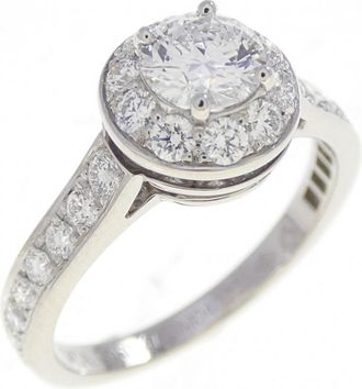Van Cleef & Arpels Platinum 950 Band Ring (Pre-Owned)