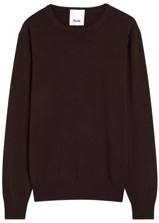Allude Cashmere Sweatshirt - Brown - Xxl