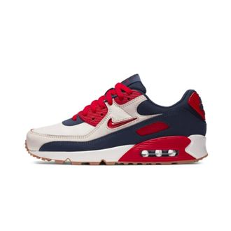Nike Air Max 90 - Heren - Sport - Veelkleurig - Maat: 43 EU Leer