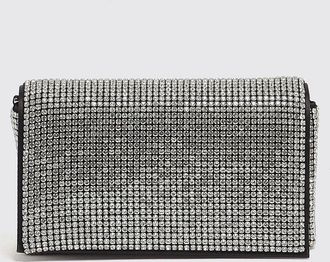 Twentyfourhaitch Clutch Woman color Silver