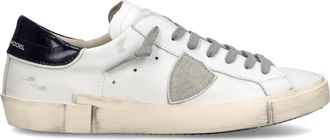 Philippe Model Prsx Tennis - Heren - Sneakers - Wit - 43 EU - Katoen - Schoenen