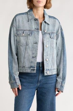 Rag & Bone Ryan Paneled Denim Jacket in Ykspl at Nordstrom Rack, Size X-Small