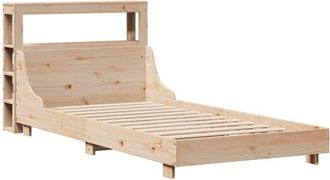vidaXL Bed Frame without Mattress 100x200 cm Solid Wood Pine vidaXL