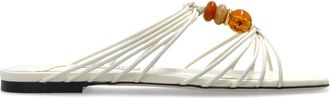 Jimmy Choo London Donna, Scarpe, Bianco, 38 1/2 EU, new
