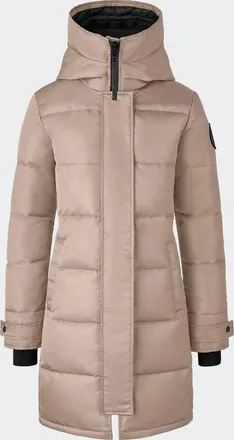 Canada Goose Parka Shelburne en satin haute performance (Femmes, Desert Sand, TTG)