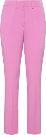 Philipp Plein Dames, Broeken, Paars, Maat: XL Leer