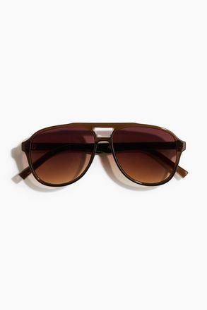 H&M Sonnenbrille im Pilotenlook - Braun