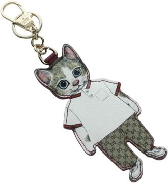 Gucci Pre-owned Accessories, female, Multicolor, Size: ONE SIZE Pre-owned Charm Key Holder