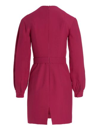 Giovanni Bedin Puff Sleeve Viscose Dress - Pink