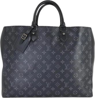 Louis Vuitton Pre-owned Tote Bags, male, Black, Size: ONE SIZE Pre-owned Tote Bag