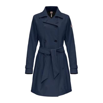 Colmar Trench Coats, female, Blue, Size: 2XL Trench Impermeabile