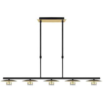 Fabrilamp Lampara Ciudad Del Cabo 5l 30w 4000k Negro/oro Regx104x15 Cm 2400 Lm