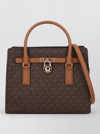Michael Kors tote bag detachable strap top handles
