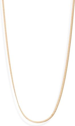 Set & Stones Farrah Snake Chain Necklace in Gold at Nordstrom