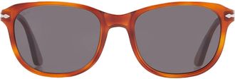 Persol Polarized Black Rectangular Unisex Sunglasses PO1935S 96/48 53