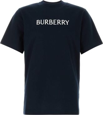Burberry Midnight Blue Cotton T Shirt