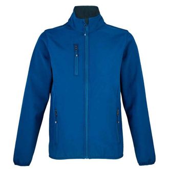 SOLS Dames/Dames Falcon Softshell gerecyclede Soft Shell jas (Koningsblauw)