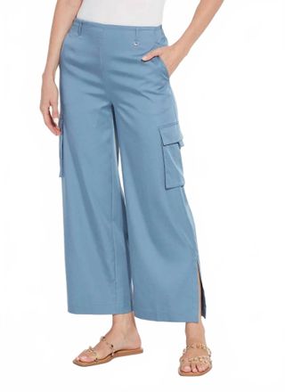 Lyss&eacute; Calypso Cargo Pant In Solid Bleached