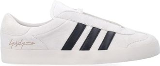 Yohji Yamamoto Gazelle Sneaker - Heren - Sneakers - Wit - 44 1/2 EU - Leer - Schoenen