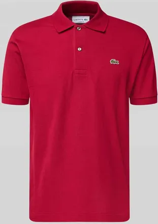 Lacoste Regular Fit Poloshirt aus reiner Baumwolle in Bordeaux, Gr&ouml;&szlig;e XXXL