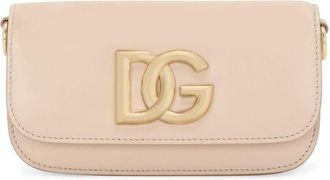 Dolce & Gabbana 3.5 crossbody bag - women - Calf Leather/Calf Leather - One Size - Pink