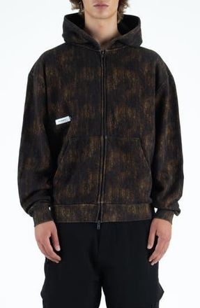 Students Bushill Camo Cotton Fleece Zip Hoodie at Nordstrom Rack, Size Medium