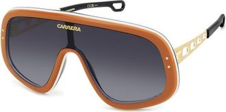 Carrera Grey Shaded Shield Mens Sunglasses FLAGLAB 17 0C3E/9O 99