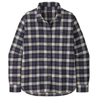 Patagonia LW Fjord Flannel Shirt Hemd f&uuml;r Damen | grau