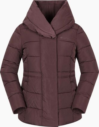 Mountain Warehouse Womens Mountain Warehouse Mens Olive Padded Jacket - Brown - Size: 16