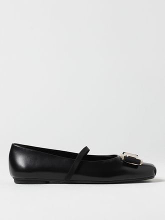 Ferragamo Ballet Flat FERRAGAMO Woman color Black