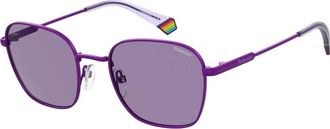 Polaroid Womens PLD-6170-S-B3V PLD 6170 53 S B3V Sunglasses - Purple - One Size