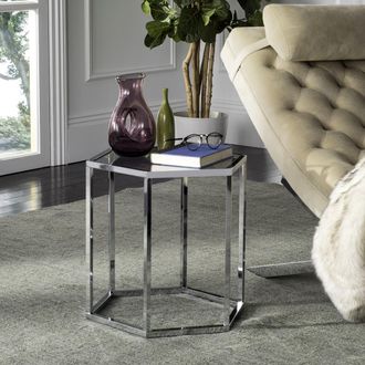 Safavieh Teagan Glass End Table
