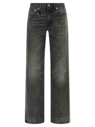 R13 Cotton Straight-Leg Womens Jeans